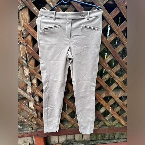 Loro Piana Tan Chinos Tailored Cotton-Blend Italy size 40 USA size 4